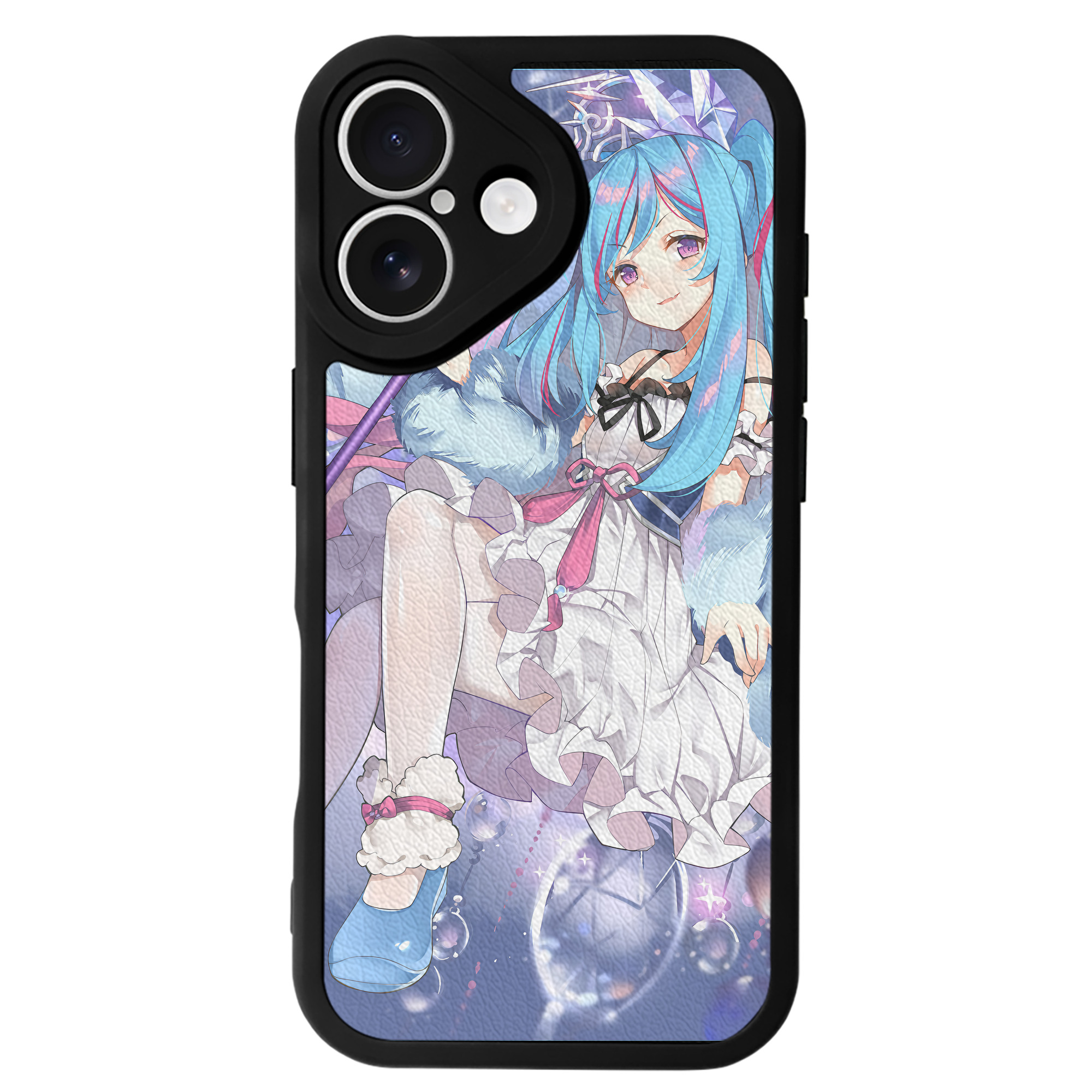 （画像用） 遊☆戯☆王 Yu-Gi-Oh! 【iPhone 16シリーズ対応】シリコンスマホケース（レザー調） 材質：シリコン